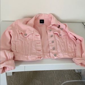 Pink BDG denim jacket